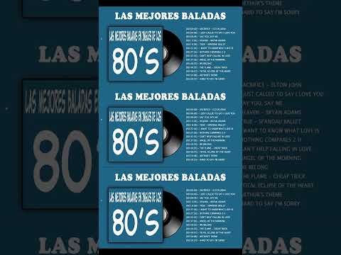 Las Mejores Baladas En Ingles De Los 80 y 90 - Romanticas Viejitas en Ingles 80's