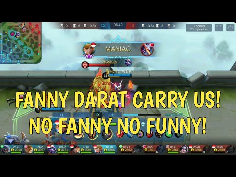 FANNY DARAT CARRY US! NO FANNY NO FUNNY // MLBB