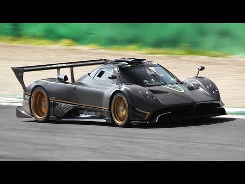 Pagani Zonda R, R Evo & Revolución PURE V12 Sound on Track!