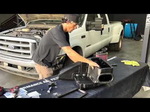 How To Install S&B Intake For The 1998-2003 Ford Powerstroke 7.3L