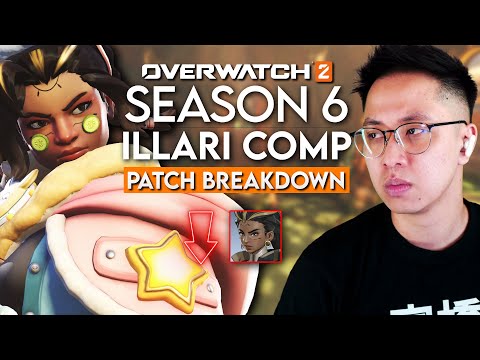 Were the Illari NERFS big enough? | Overwatch 2 Season 6 Illari Comp Patch Breakdown