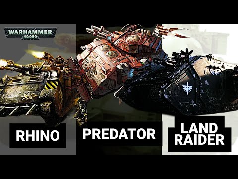 EVERY SINGLE SPACE MARINE TANK EXPLAINED - WARHAMMER 40K LORE