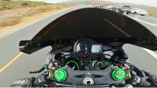 H2R FIRST TOP SPEED TEST