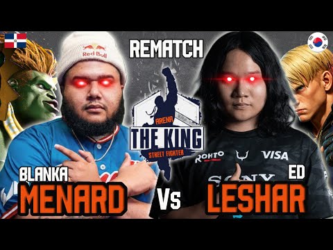🔥 REMATCH ▰ MENARD (Blanka) vs LESHAR (Ed) ▰ Street Fighter 6 🔥