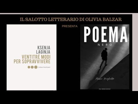 Presentazione integrale di Alessio Miglietta e Ksenja Laginja, 08.02.2024 #libri #poemanero #poesia