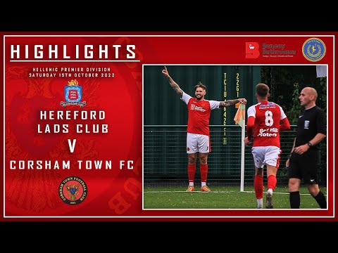 Hereford Lads Club FC 1 V 3 Corsham Town FC - Hellenic Premier Match Highlights