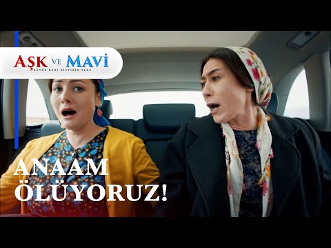 Mavi kaza yapıyor - Aşk ve Mavi 22. Bölüm