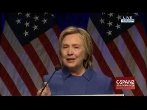 Hillary Clinton's first appearance after election loss Pt. 1
