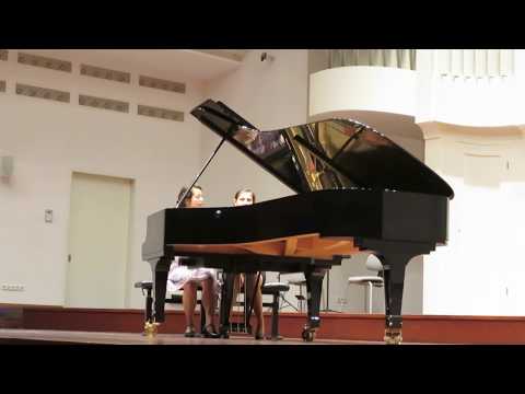 Improwizacja fortepianowa "Z przymrużeniem oka" - Zuzanna Bera i Daniela Lisowska