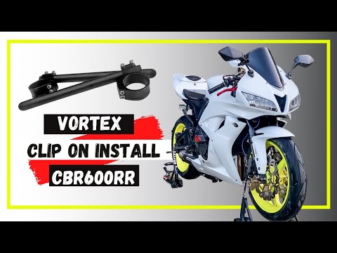 How to install vortex Clip on to CBR 600rr