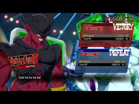 DRAGON BALL FighterZ online ranked matches janemba strike first strike hard! No mercy