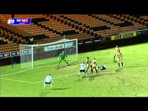Port Vale vs Colchester - League One 2013/14