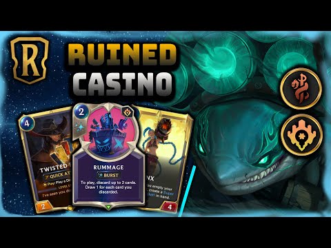 Ruined Casino | New Ruined Rex & Twisted Fate Jinx Deck | Patch 2.12 | Legends of Runeterra