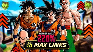 El MEJOR EZA del JUEGO? EZA CARNIVAL GOKU KAI FULL LEVEL LINKS RAINBOW STAR SHOWCASE | Dokkan