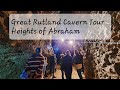 Heights of Abraham The Great Rutland Cavern Tour Matlock Bath Derbyshire Peak District UK 2023