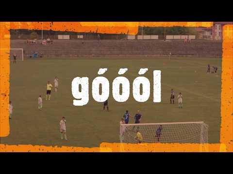 Jediný gól mladších žiakov v Detve. Strelcom gólu hráč č. 3, Samuel Janovič.