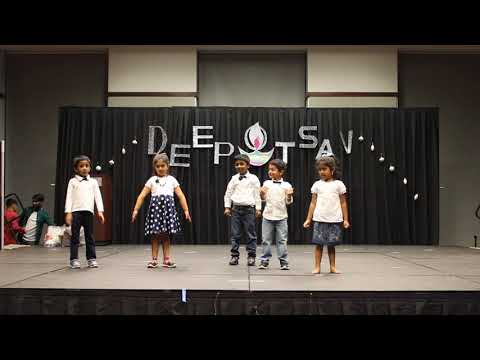 Deepotsav and Udbhav Kids Rymes Dance