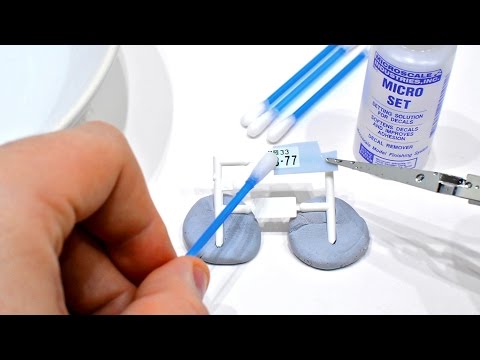 How To Apply Water Slide Decals