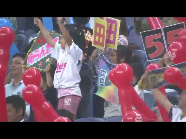 7回裏 バファローズのラッキーセブンの攻撃前に近鉄バファローズの応援歌!! 2014/5/16 Bs-H