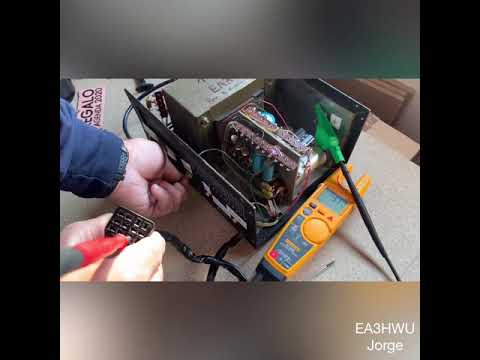 Drake TR-4 Power Supply voltajes EA3HWU