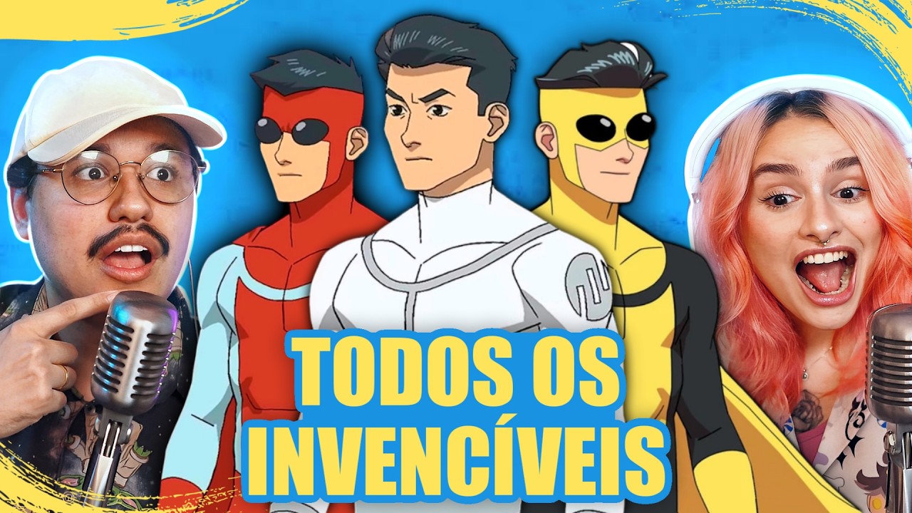 todas as 27 VARIANTES do INVENCÍVEL | React Ultra Nerd