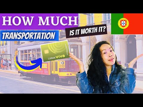 PUBLIC TRANSPORTATION COST IN PORTUGAL // How to Use Lisboa Viva Card