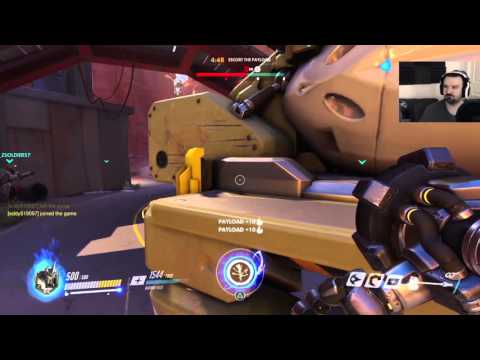 Overwatch Beta gameplay pt15 - Reinhardt is an OP BEAST!