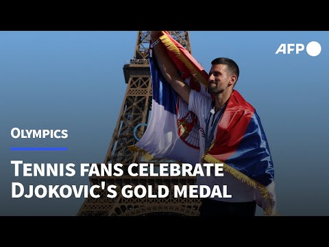 Tennis fans praise 'king of kings' Djokovic after Olympic gold win | AFP
