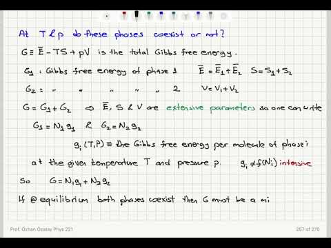 Week 11-1 Equilibrium Between Phases