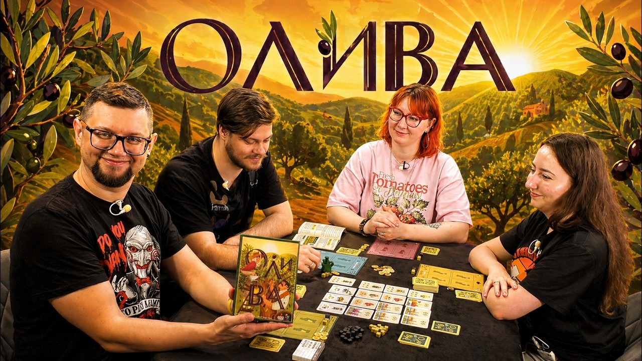 ОЛИВА 🌿 играем в настольную игру: отзывы об игре, летсплей, обзор