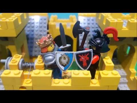 Lego Ritter der angriff auf die Burg (Stop Motion deutsch)