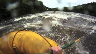 preview picture of video 'Rafting the Dead River - June 2, 2012'