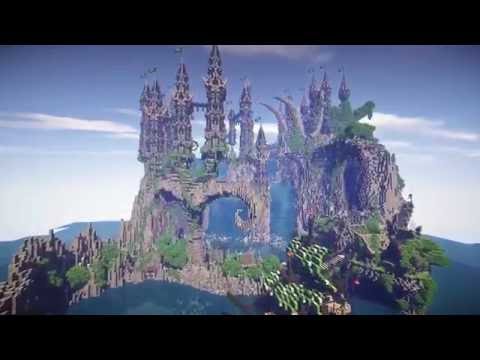 Just A Fan - [ Minecraft ]  Aerlond  Fantasy City + Download // Minecraft Maps