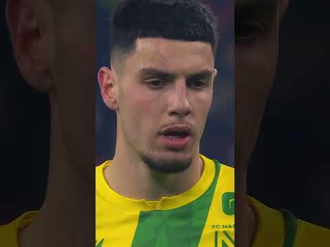 Mathis Abline in action ✅ #Ligue1McDonalds #fcnantes #ligue1 #soccer