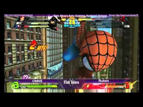 Epic Khaos March MvC3 Singles - OMNE vs Ruben