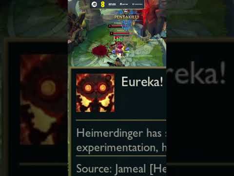 Heimerdinger's SECRET PASSIVE is INSANE to get?! #leagueoflegends #heimerdinger #secret