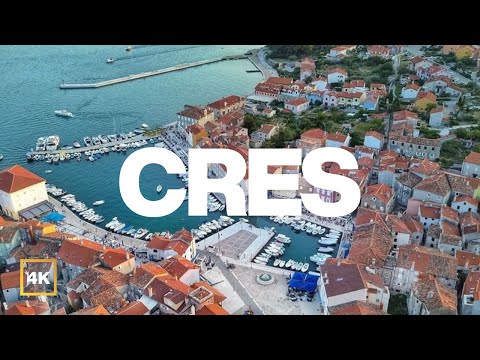 Cres - Croatia🇭🇷 (Island Cres) 4K walking tour