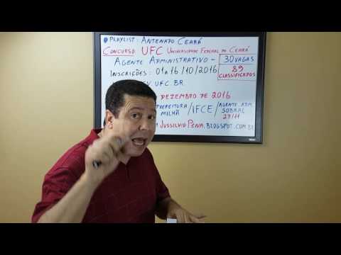 Concurso Público UFC 2016 - Universidade Federal do Ceará