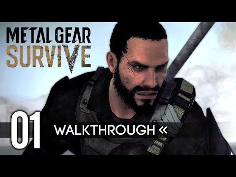 Metal Gear Survive | Gameplay Walkthrough | PART 1 - Intro Cutscene + Character Creation 【Full Game】