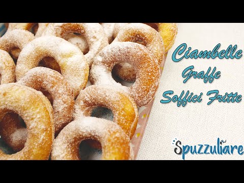 Ciambelle Graffe Soffici Fritte - Ricetta Facile e Veloce