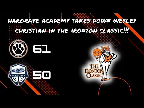 Hargrave Academy vs Wesley Christian | Boys Basketball | Ironton Classic Day 2 | 12-20-2025