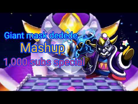 Giant Mask dedede mashup (8 bit vs Original) (1,000 subs Special!)