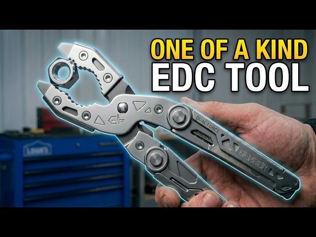 Vídeo relacionado con Gerber multiherramienta con 12 funciones, Dual Force, Funda incluida, Con apertura con una sola mano y bloqueo de la montura, Longitud total: 12 cm, 30-001613