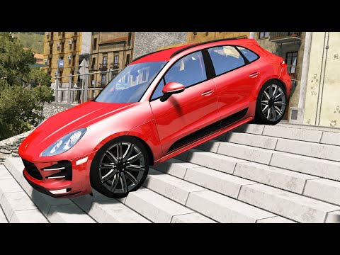 Cars vs Stairs – BeamNG.Drive