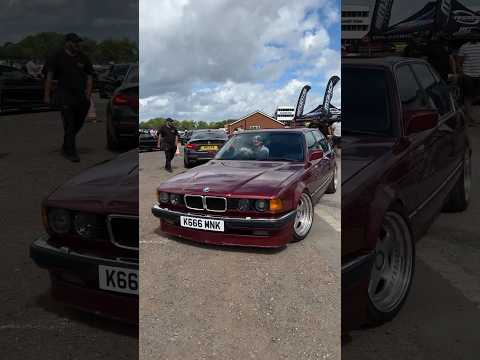 Amazing BMW e32 740i Long | Great Motor! #bmw #bmw7 #carmeet #carspotting #cars