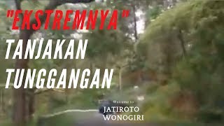 preview picture of video 'Jalan Ekstrim Tunggangan Jatiroto Lingkungan Wonogiri'