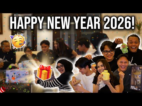 NEW YEAR'S EXCITEMENT 2026 EXCHANGE GIFTS WITH FAMILY!