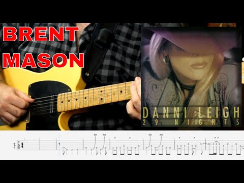Brent Mason Solo - Danni Leigh - Mixed Up Mess Of A Heart (TABS)