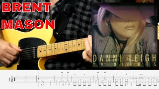 Video thumbnail for Brent Mason Solo - Danni Leigh - Mixed Up Mess Of A Heart (TABS) by Levi Clay