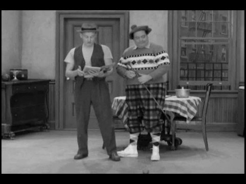 Watch YouTube video titled Classic Honeymooners Golf Scene